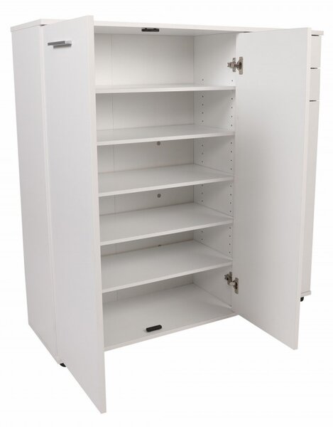 Hanah Home Botník Triah 108x108 cm bílý