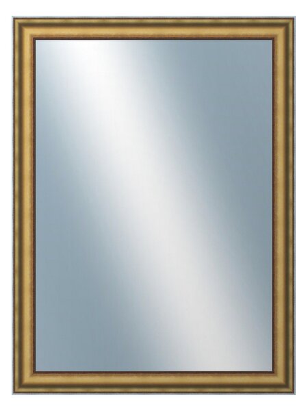 DANTIK - Zarámované zrcadlo - rozměr s rámem cca 60x80 cm z lišty DOPRODEJ|METAL AU prohlá velká (3022)