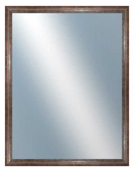 DANTIK - Zarámované zrcadlo - rozměr s rámem cca 70x90 cm z lišty NEVIS červená (3051)