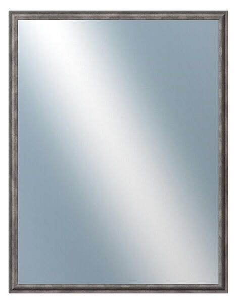 DANTIK - Zarámované zrcadlo - rozměr s rámem cca 70x90 cm z lišty TRITON cín (2146)