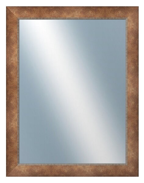 DANTIK - Zarámované zrcadlo - rozměr s rámem cca 70x90 cm z lišty TOMAS bronz velká (3029)