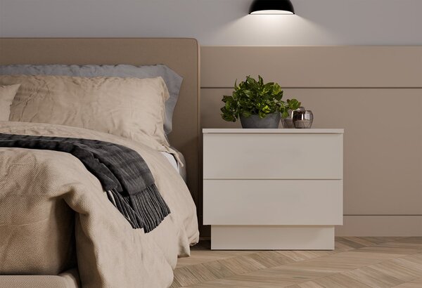 TP Living Noční stolek Amber 55 cm kašmírový