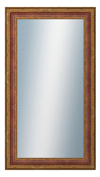 DANTIK - Zarámované zrcadlo - rozměr s rámem cca 50x90 cm z lišty HRAD červená (3006)