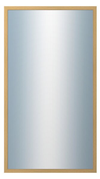 DANTIK - Zarámované zrcadlo - rozměr s rámem cca 50x90 cm z lišty KASSETTE přírodní lakovaná (2879)