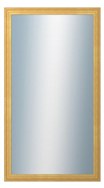 DANTIK - Zarámované zrcadlo - rozměr s rámem cca 50x90 cm z lišty LYON zlatá (2703)