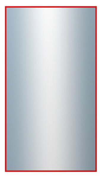 DANTIK - Zarámované zrcadlo - rozměr s rámem cca 50x90 cm z lišty Hliník červená | P01-098 (7001098)