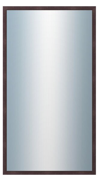 DANTIK - Zarámované zrcadlo - rozměr s rámem cca 50x90 cm z lišty FC hnědá vysoká (2184)