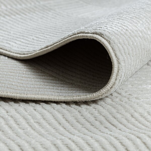 Dywany Łuszczów, Kusový koberec Balance 9086 cream, 80x150, bílá, ložnice