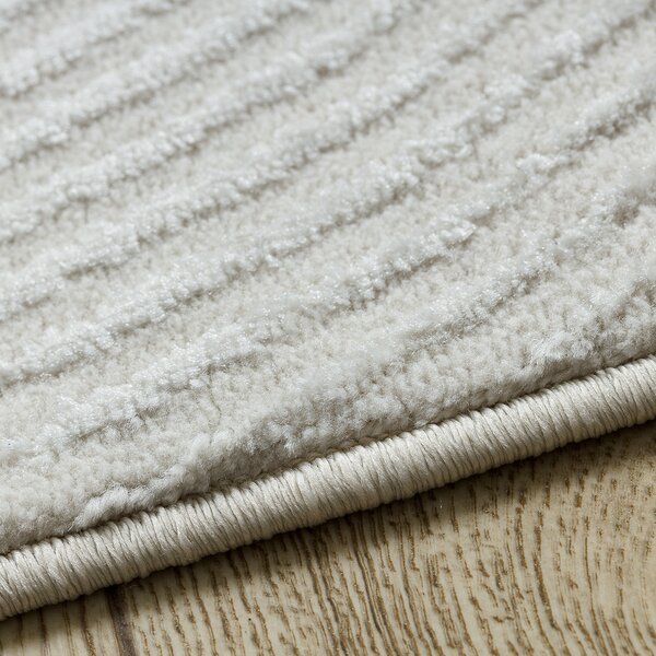 Dywany Łuszczów, Kusový koberec Balance 9086 cream, 80x150, bílá, ložnice