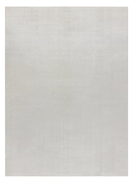 Dywany Łuszczów, Kusový koberec Balance 9086 cream, 80x150, bílá, ložnice