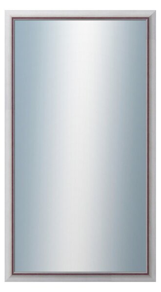 DANTIK - Zarámované zrcadlo - rozměr s rámem cca 50x90 cm z lišty RIVIERA vínová (3104)