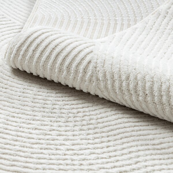 Dywany Łuszczów, Kusový koberec Balance 0194 cream, 80x150, bílá, ložnice