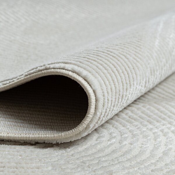 Dywany Łuszczów, Kusový koberec Balance 0194 cream, 80x150, bílá, ložnice