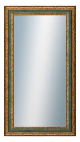 DANTIK - Zarámované zrcadlo - rozměr s rámem cca 50x90 cm z lišty HRAD zelená (3005)