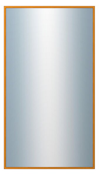 DANTIK - Zarámované zrcadlo - rozměr s rámem cca 50x90 cm z lišty Hliník oranžová | P269-217 (7269217)