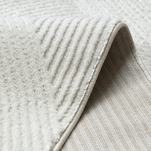 Dywany Łuszczów, Kusový koberec Balance 0194 cream, 80x150, bílá, ložnice