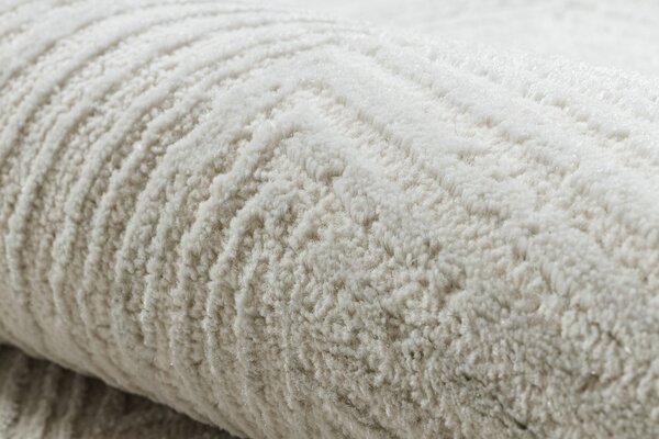 Dywany Łuszczów, Kusový koberec Balance 8788 cream, 80x150, bílá, ložnice