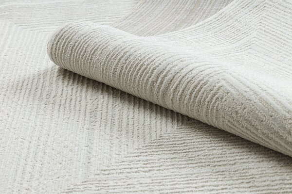 Dywany Łuszczów, Kusový koberec Balance 8788 cream, 80x150, bílá, ložnice