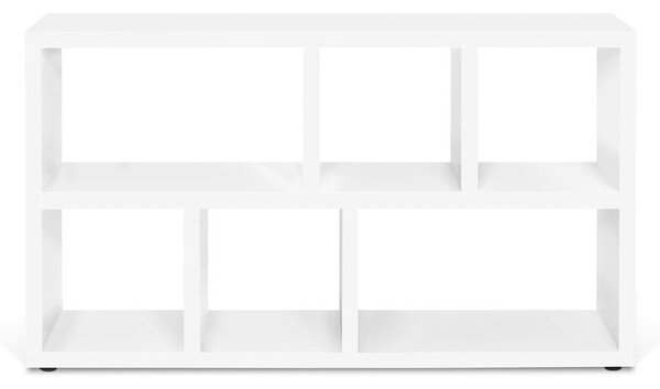 Bílá knihovna 150x83 cm Berlin – TemaHome