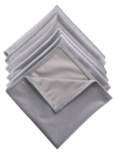 Sada ubrousků 6 ks 42x42cm Velvet 704-11