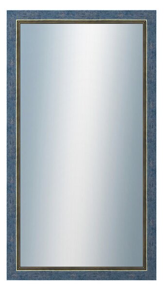 DANTIK - Zarámované zrcadlo - rozměr s rámem cca 50x90 cm z lišty CARRARA šedá (2949)