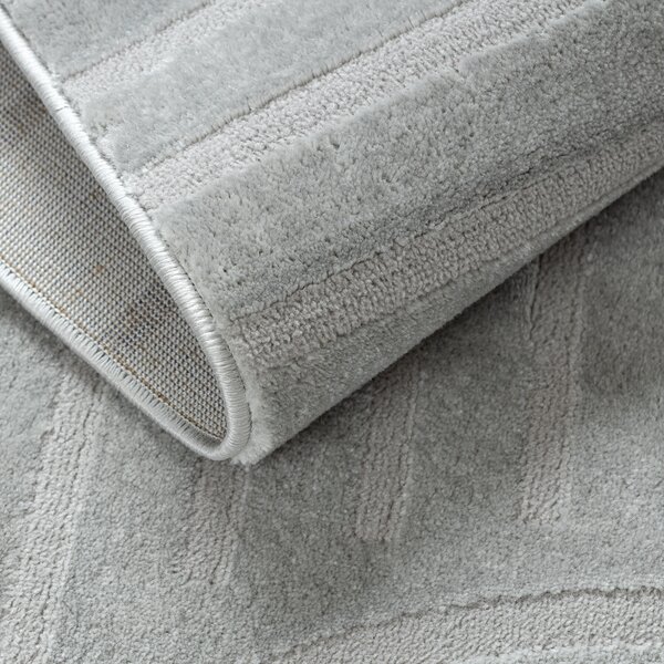 Dywany Łuszczów, Kusový koberec Balance 1918 grey, 160x220, šedá, ložnice