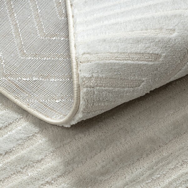 Dywany Łuszczów, Kusový koberec Balance 1503 cream, 80x150, bílá, ložnice