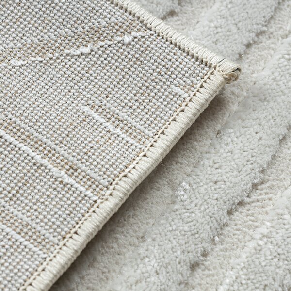 Dywany Łuszczów, Kusový koberec Balance 1503 cream, 80x150, bílá, ložnice