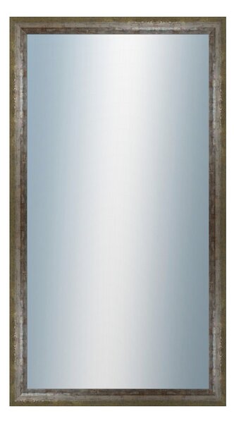 DANTIK - Zarámované zrcadlo - rozměr s rámem cca 50x90 cm z lišty NEVIS zelená (3054)