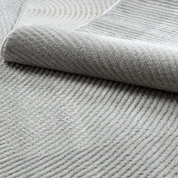 Dywany Łuszczów, Kusový koberec Balance 0194 grey, 80x150, šedá, ložnice