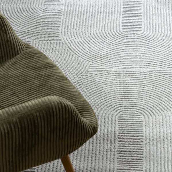 Dywany Łuszczów, Kusový koberec Balance 9086 grey, 120x170, šedá, ložnice