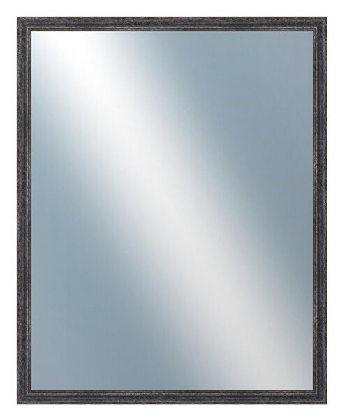 DANTIK - Zarámované zrcadlo - rozměr s rámem cca 80x100 cm z lišty LYON černá (2705)