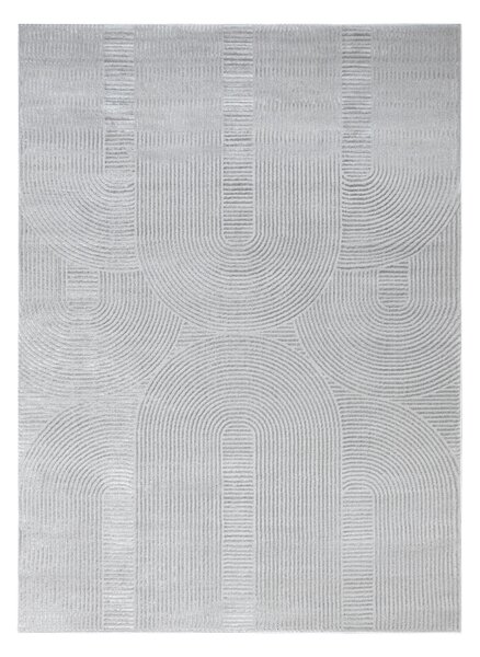Dywany Łuszczów, Kusový koberec Balance 9086 grey, 120x170, šedá, ložnice