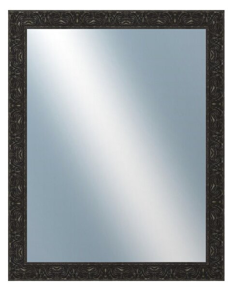 DANTIK - Zarámované zrcadlo - rozměr s rámem cca 80x100 cm z lišty PRAHA černá (2753)