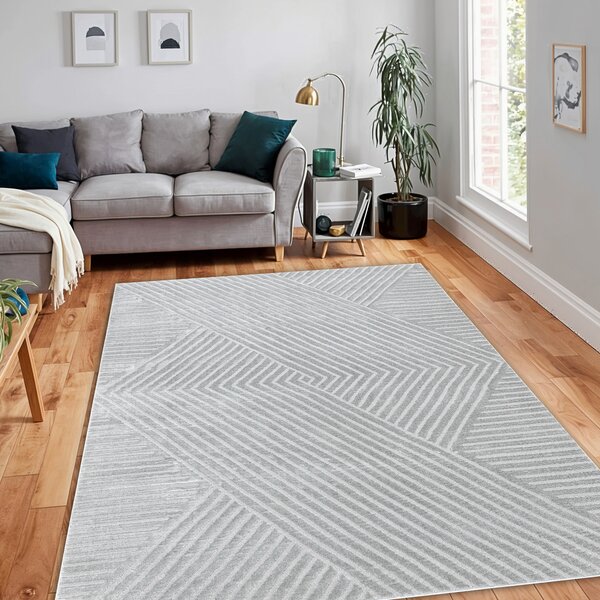 Dywany Łuszczów, Kusový koberec Balance 1503 grey, 80x150, šedá, ložnice