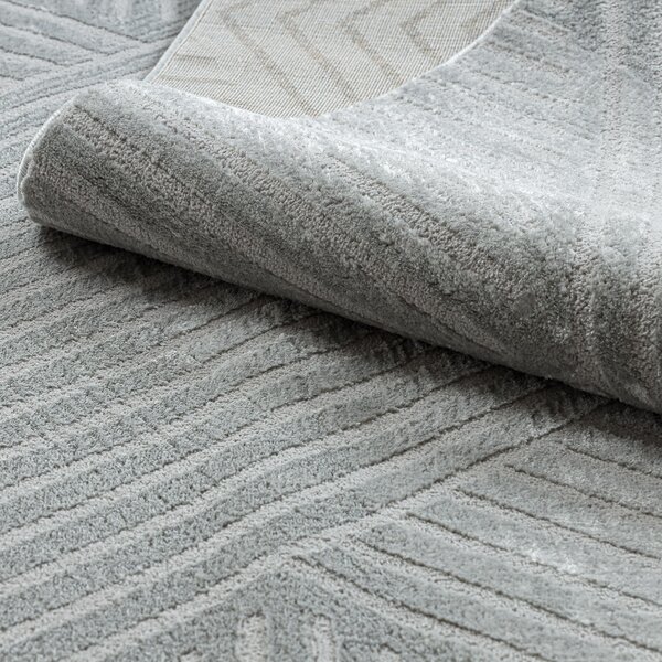 Dywany Łuszczów, Kusový koberec Balance 1503 grey, 80x150, šedá, ložnice