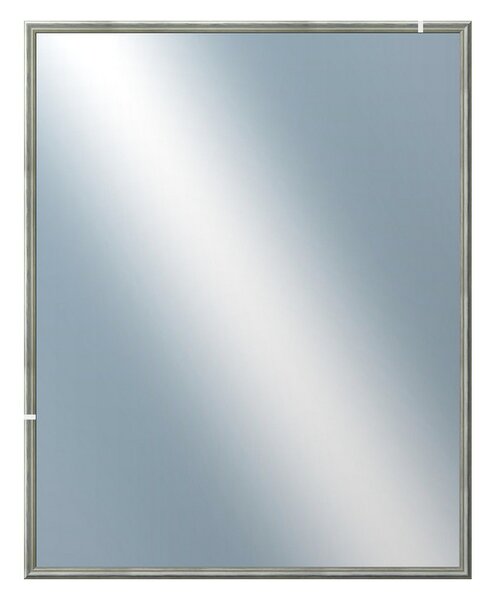 DANTIK - Zarámované zrcadlo - rozměr s rámem cca 80x100 cm z lišty Y-ka modrá linka (3131)