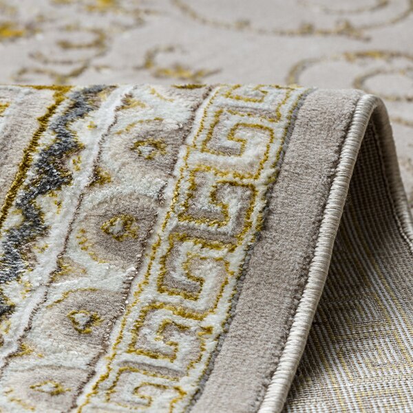 Dywany Łuszczów, Kusový koberec Bliss Z160AZ147 beige/gold, 120x170, béžová, kancelář