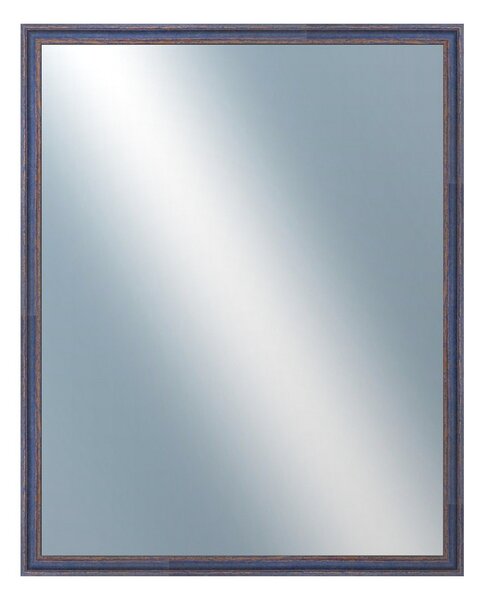 DANTIK - Zarámované zrcadlo - rozměr s rámem cca 80x100 cm z lišty LYON modrá (2668)
