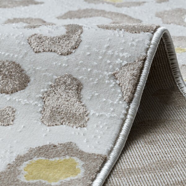 Dywany Łuszczów, Kusový koberec Bliss Z232AZ128 cream/beige, 120x170, béžová, kancelář