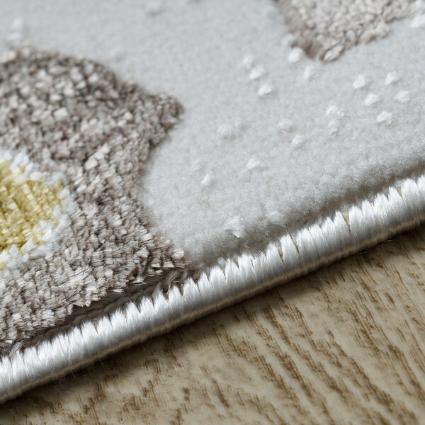 Dywany Łuszczów, Kusový koberec Bliss Z232AZ128 cream/beige, 120x170, béžová, kancelář