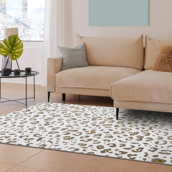 Dywany Łuszczów, Kusový koberec Bliss Z232AZ128 cream/beige, 120x170, béžová, kancelář