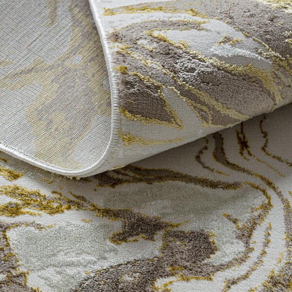 Dywany Łuszczów, Kusový koberec Bliss Z162AZ173 gold/cream, 80x150, béžová, kancelář