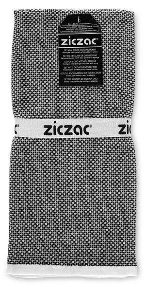Utěrky v sadě 3 ks 50x76 cm Duo Leno – ZicZac