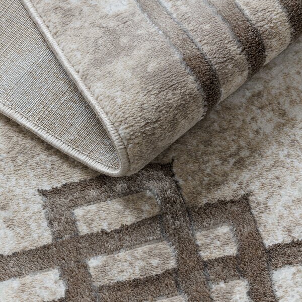Dywany Łuszczów, Kusový koberec Bliss Z203AZ138 cream/beige, 80x150, béžová, kancelář
