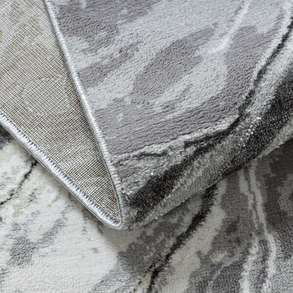 Dywany Łuszczów, Kusový koberec Bliss Z162BZ253 grey/cream, 80x150, šedá, kancelář
