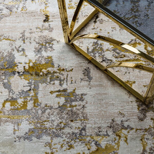 Dywany Łuszczów, Kusový koberec Bliss Z199AZ127 cream/gold, 80x150, béžová, kancelář