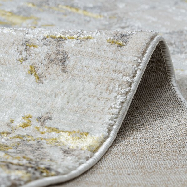 Dywany Łuszczów, Kusový koberec Bliss Z199AZ127 cream/gold, 80x150, béžová, kancelář