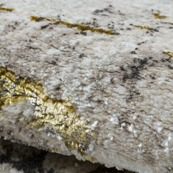Dywany Łuszczów, Kusový koberec Bliss Z199AZ127 cream/gold, 80x150, béžová, kancelář