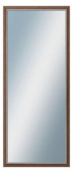 DANTIK - Zarámované zrcadlo - rozměr s rámem cca 50x120 cm z lišty TAIGA hnědá (3107)